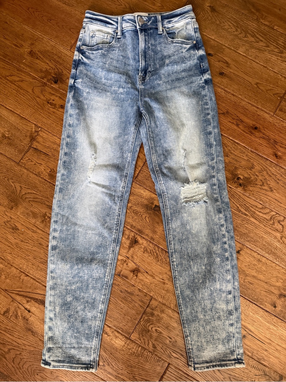 Insane Gene Distressed Acid Wash Skinny Jeans Size 5/26